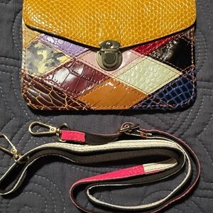 Colorful Patchwork Crossbody Bag